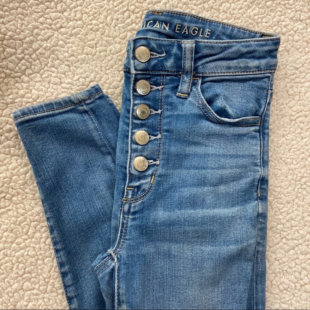 American Eagle black jegging